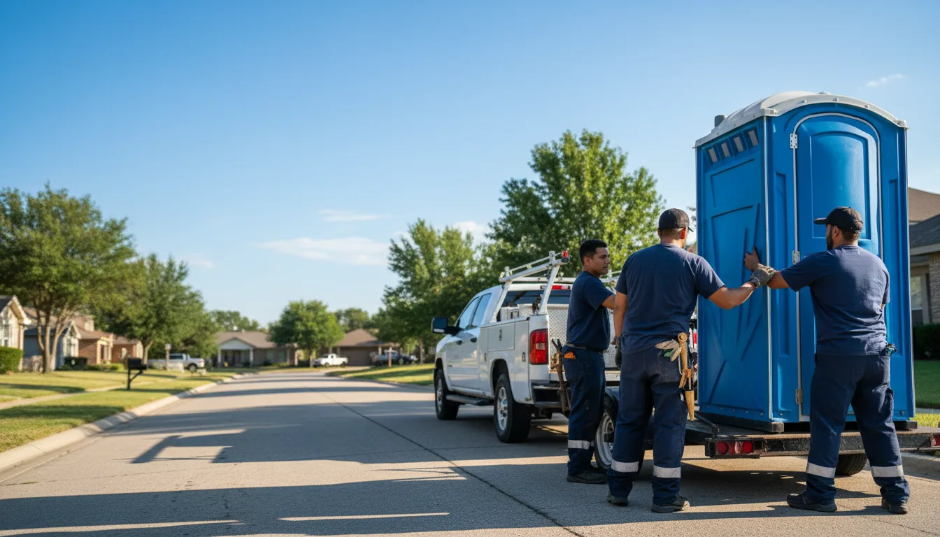 Portable Toilet Rental in Rockville, MO near me